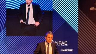 El presidente de Anfac, Josep María Recasens, durante la celebración del V Foro Anfac.