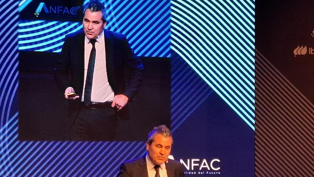 El presidente de Anfac, Josep María Recasens, durante la celebración del V Foro Anfac.