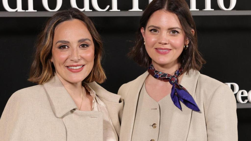 Tamara Falcó e Isabelle Junot en el 'front row' de Pedro del Hierro
