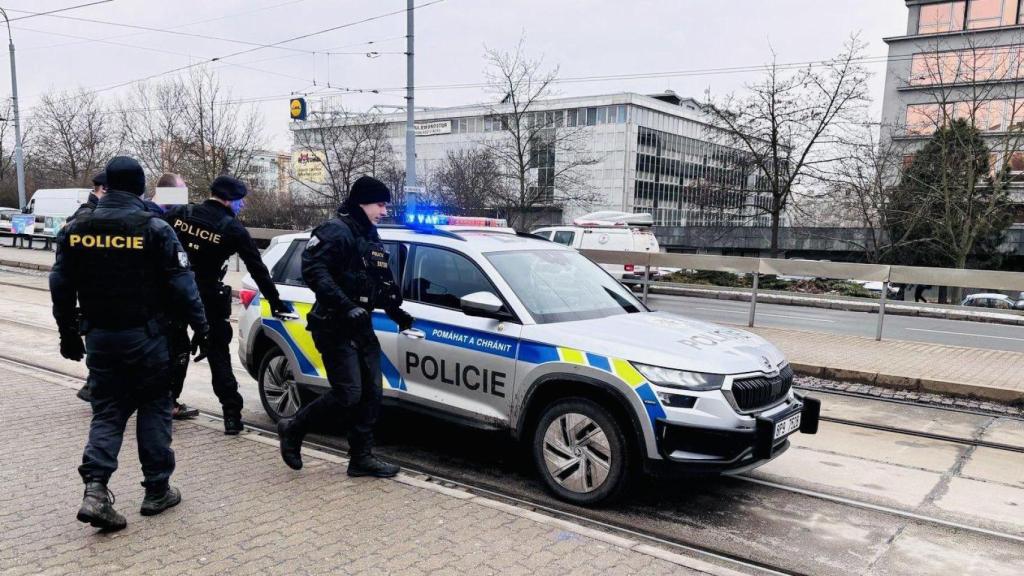 Imagen de archivo de una unidad policial de la República Checa.