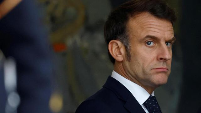 El presidente francés Emmanuel Macron.