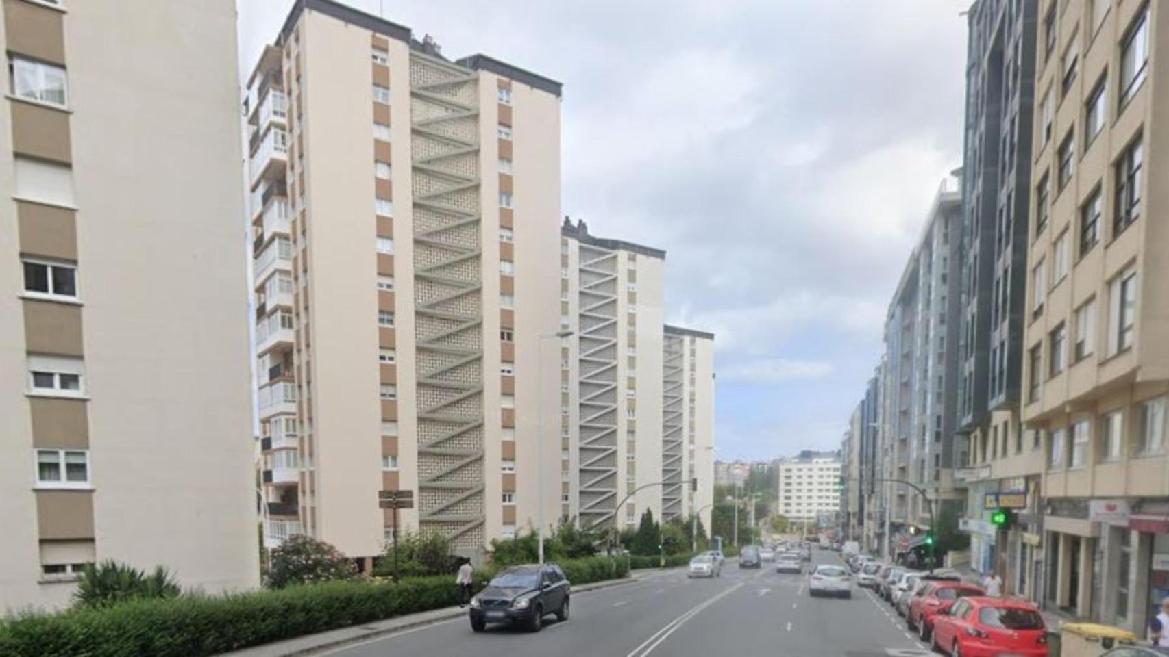 La Avenida de Monelos de A Coruña.