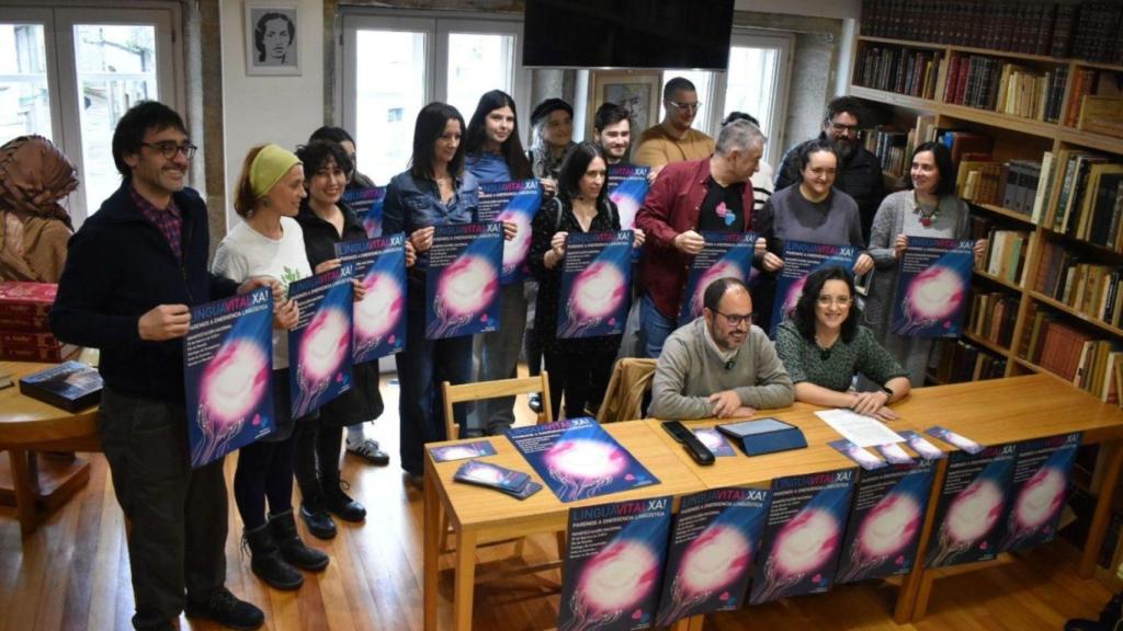 Queremos Galego informa sobrela manifestación convocada para el 23 de febrero.