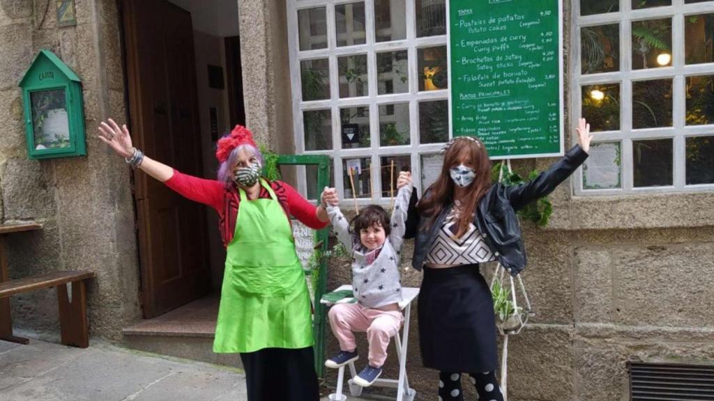 Regentes del Greenhouse Restaurant, en Santiago.