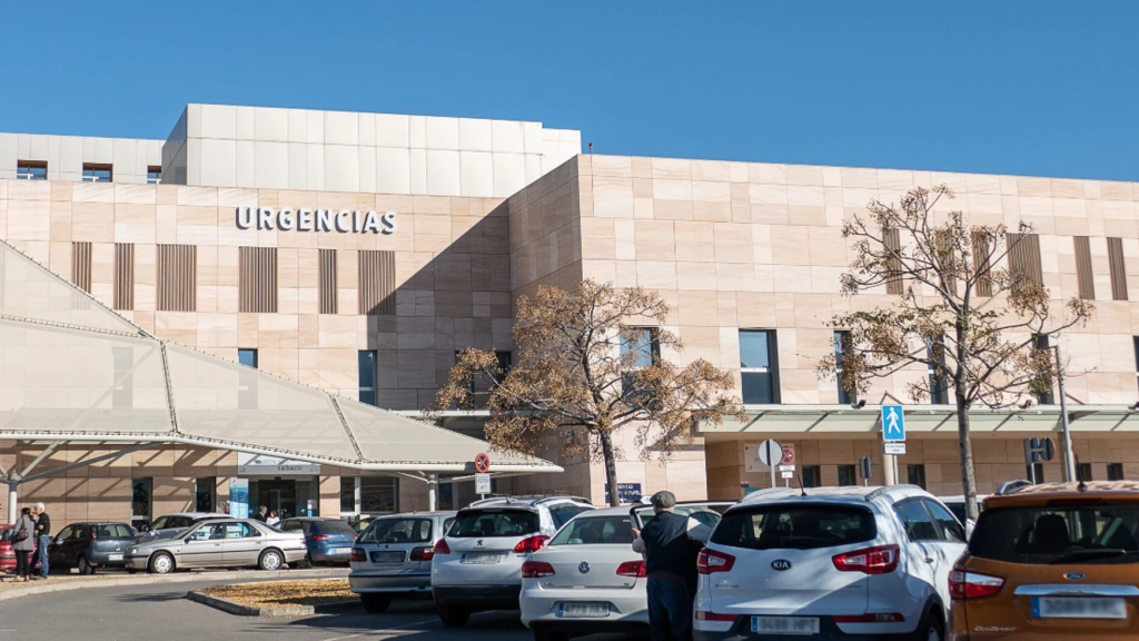 El servicio de Urgencias del Hospital Santa Lucía, donde tuvieron lugar los hechos este jueves.