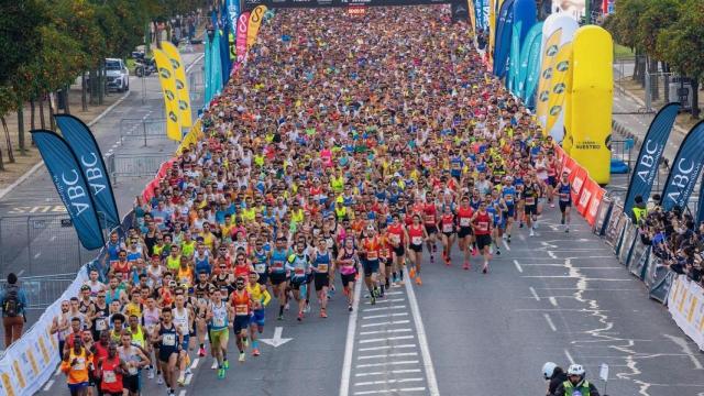 Imagen del Medio Maratón de Sevilla 2024.