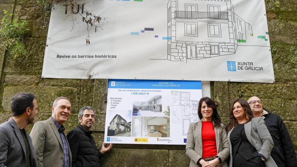 Reforman un edificio del siglo XIX en Tui (Pontevedra) para alquiler a menores de 36 años