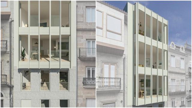 Recreación del inmueble.