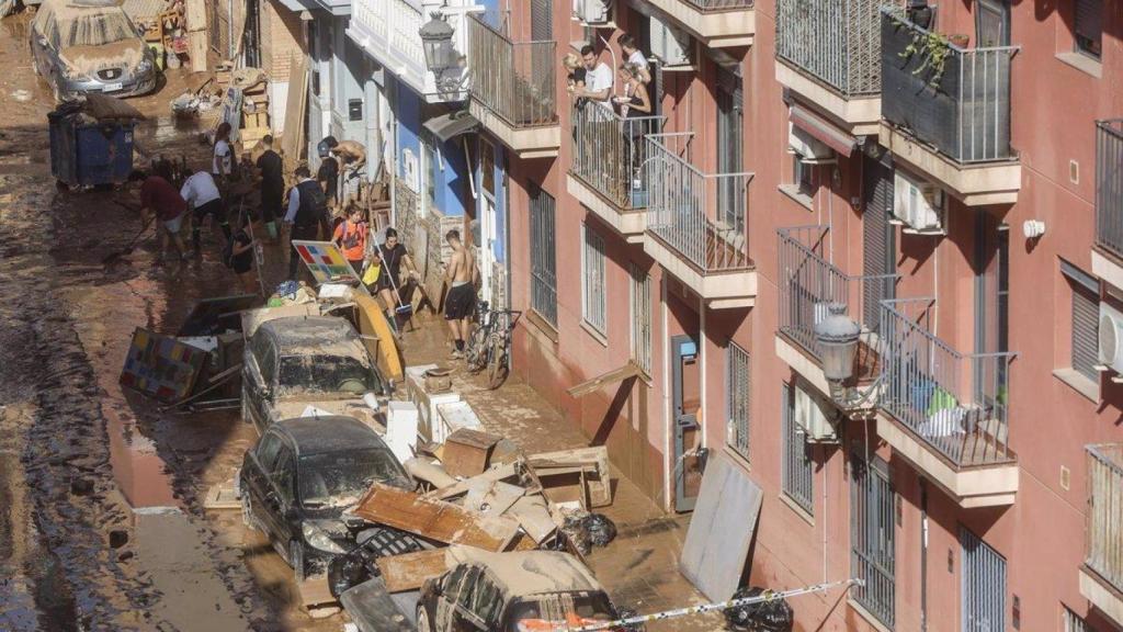 Un municipio arrasado por la dana. Rober Solsona /Europa Press