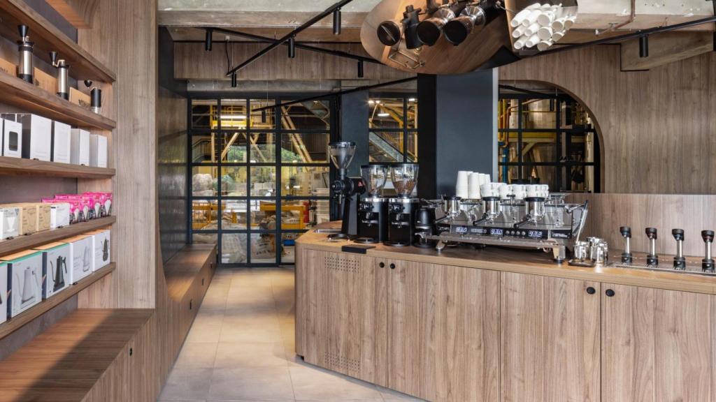 Una de las dos cafeterías Toby's Estate Coffee Roaster de Australia.