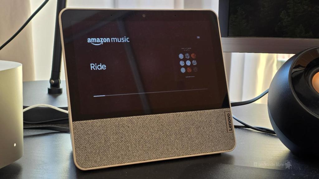 Amazon Music en un altavoz de Google