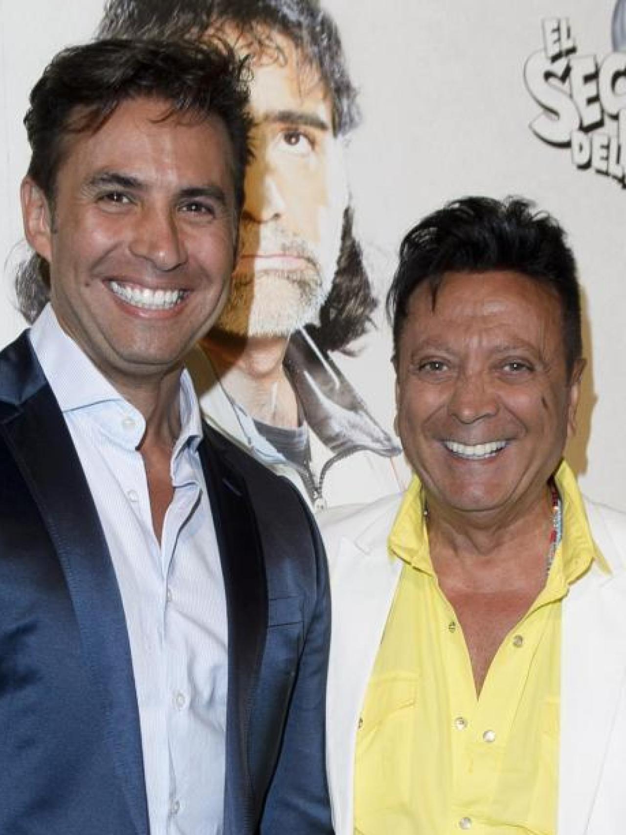 Ruphert junto a la que fue su pareja, Osvaldo, en un acto público en 2017.