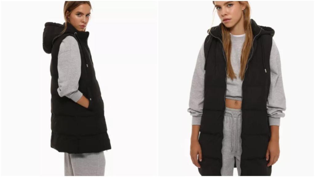 Chaleco acolchado largo de Lefties. Ref: 1832_301_800