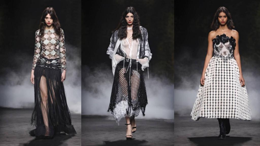 Siluetas del desfile de YolanCris MBFW.