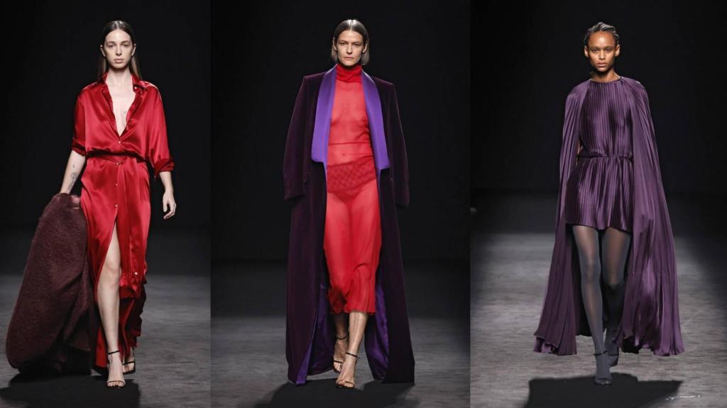 Siluetas del desfile Mans en la MBFW.