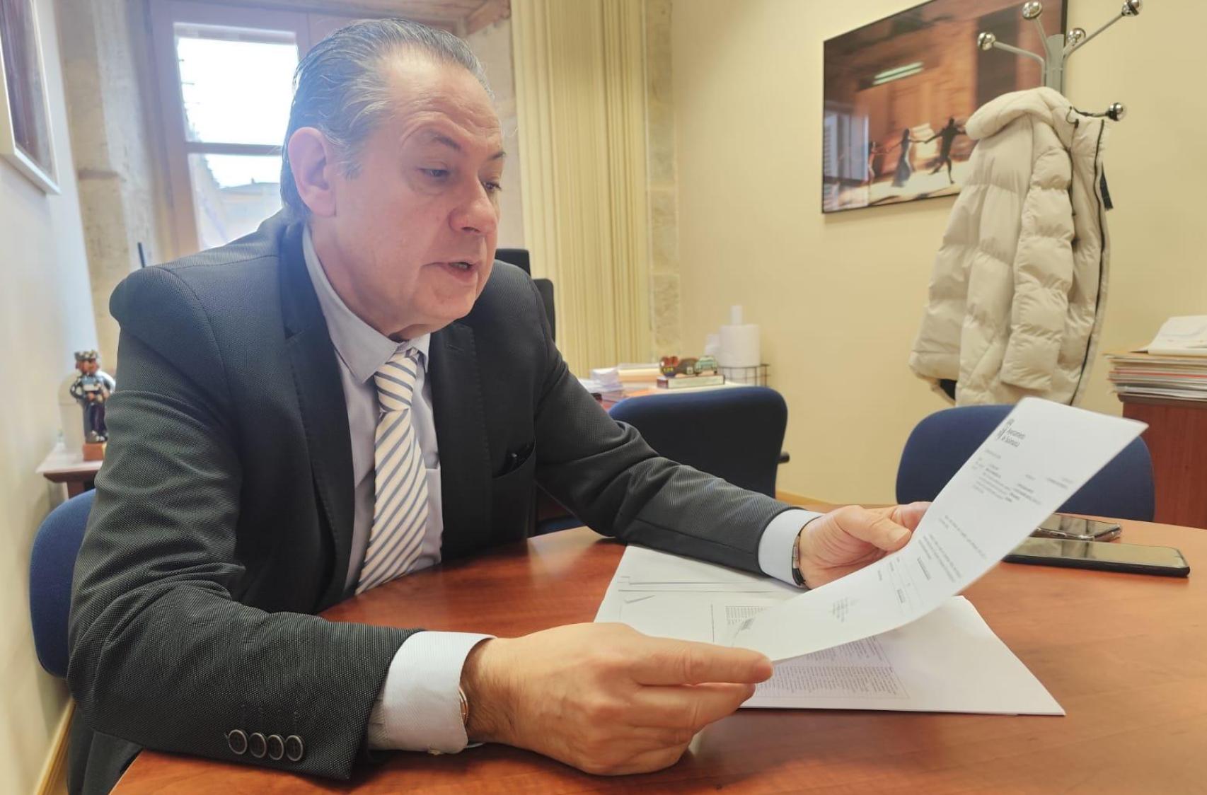 Fernando Carabias, concejal de Fomento y Urbanismo del Ayuntamiento de Salamanca