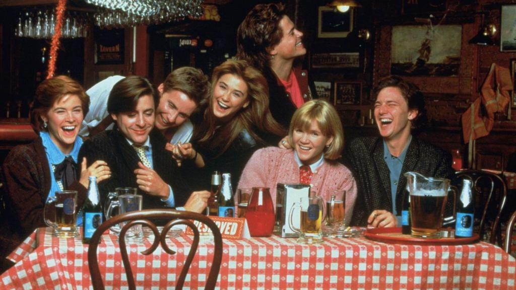 Molly Ringwald, Judd Nelson, Emilio Estevez, Demi Moore, Rob Lowe, Ally Sheedy y Andrew McCarthy
