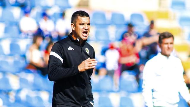 Rubén Torrecilla durante uno de los partidos.