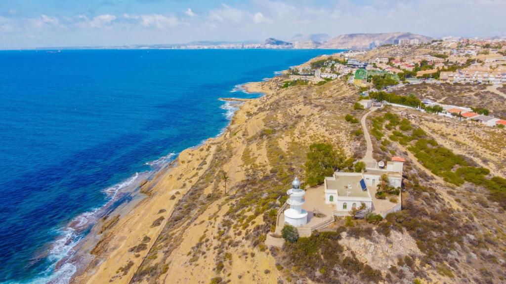 Faro Cabo de Huertas en Alicante.