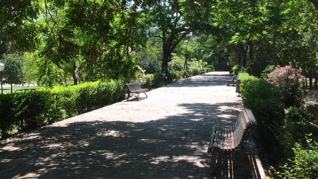 El parque Bruil, en Zaragoza.