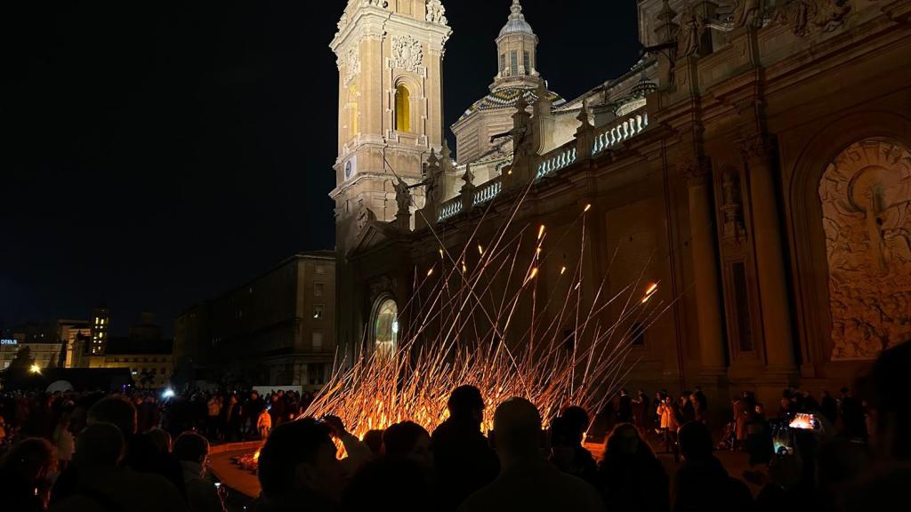 'Sign', obra de Vendel & de Wolf, Holanda, en la plaza del Pilar.