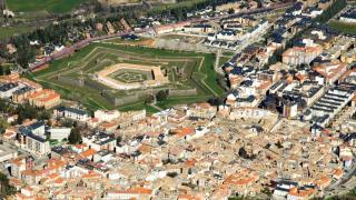 Vista aérea de Jaca.