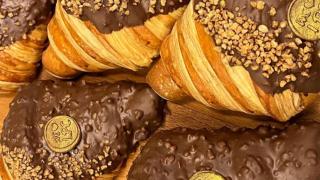 Croissant de praliné.