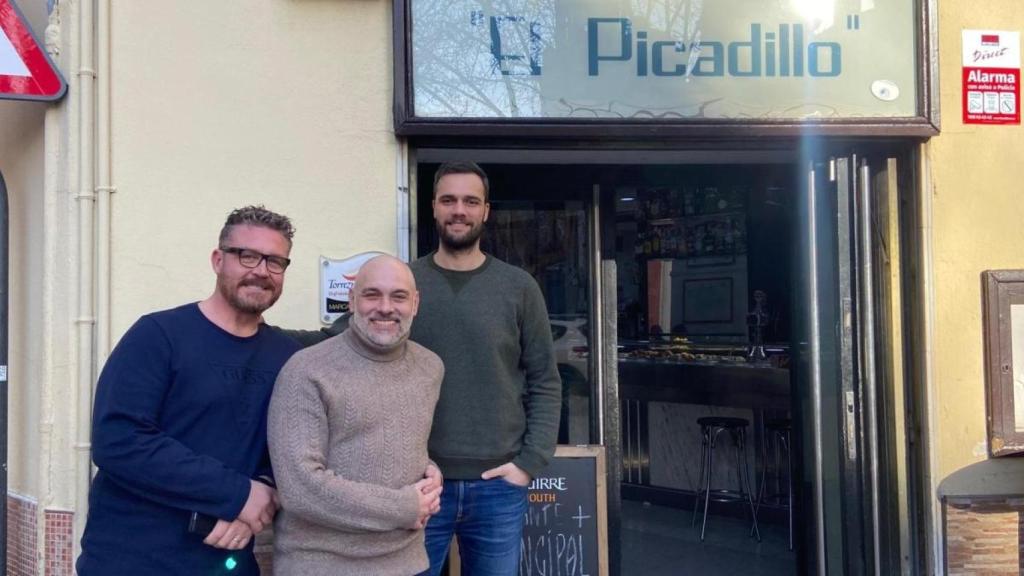 Jorge, Guillermo y Joaquín.