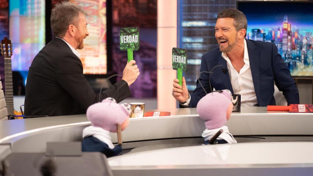 Antonio Banderas dio a 'El Hormiguero' de Pablo Motos su mejor dato de esta semana (16,3%).