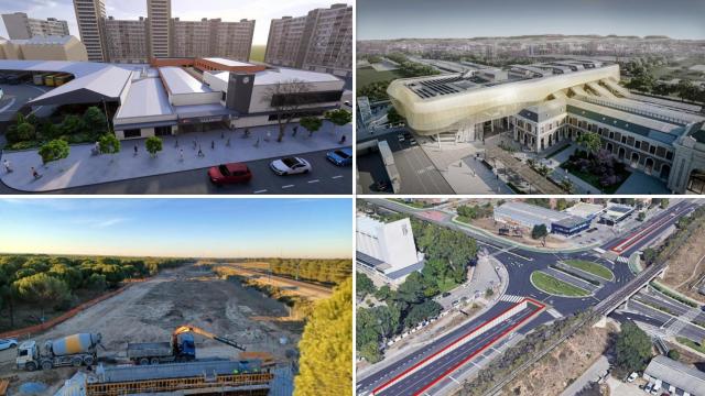 Valladolid afronta cinco años con obras de envergadura que supondrán un cambio importante
