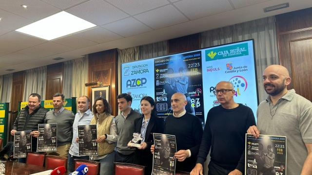Presentación del Circuito Provincial de Pádel de Zamora