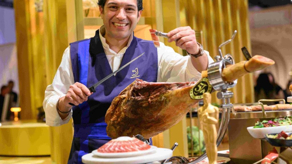 Cinco Jotas en Los Oscar el año pasado.