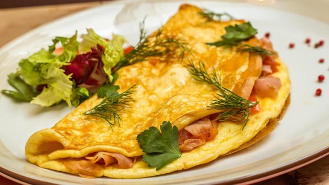 Una tortilla rellena