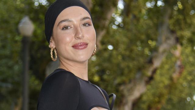 Alba Díaz muestra su look.