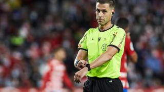 Adrián Cordero Vega, durante un partido entre el Granada y el Getafe.
