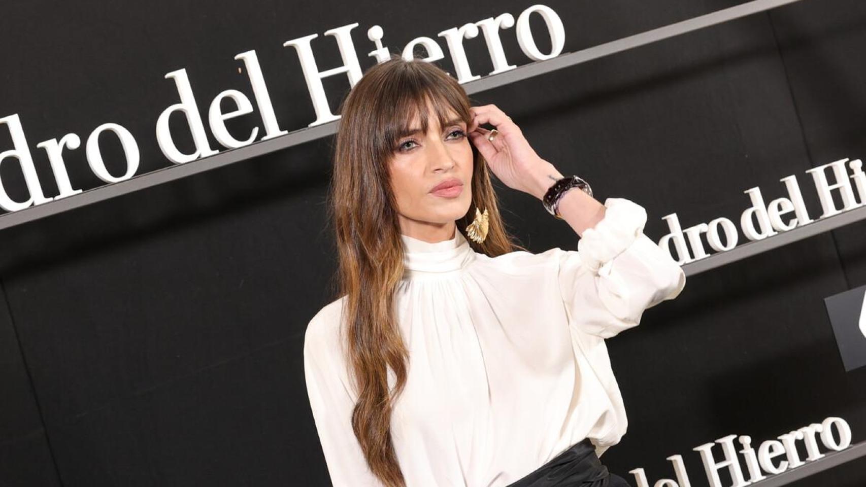 Sara Carbonero, entre los rostros conocidos que han acudido al desfile de Pedro del Hierro en la Mercedes-Benz Fashion Week Madrid