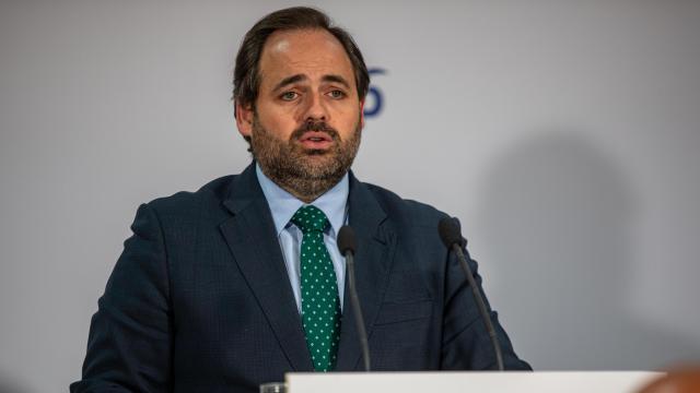 El presidente del Partido Popular de Castilla-La Mancha, Paco Núñez.
