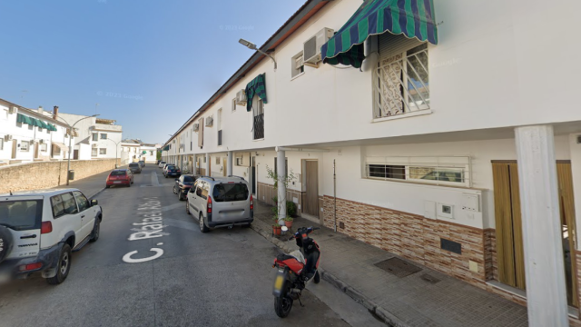 La calle de Montilla donde se han producido los hechos.