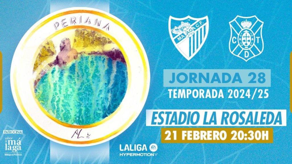 Málaga CF vs. CD Tenerife: Fecha, horario y cómo y dónde verlo