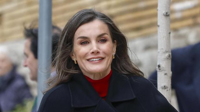 Letizia en su visita a Tudela.