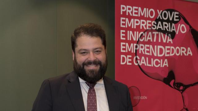 Luciano Covelo, presidente de AJE Galicia