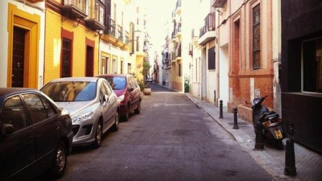 Imágenes de archivo de la calle Teodosio.