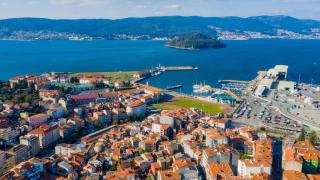 Vista aérea de Marín