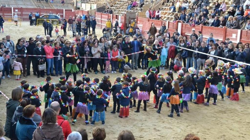 Desfiles de disfraces en la plaza de toros de Ciudad Rodrigo