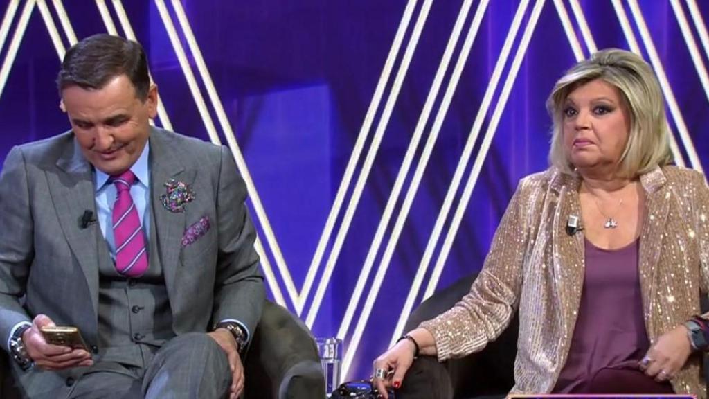 Antonio Montero y Terelu Campos, en '¡De Viernes!'.