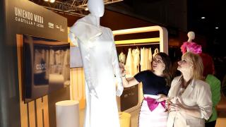 La consejera de Industria, Comercio y Empleo, Leticia García, en la Mercedes-Benz Fashion Week