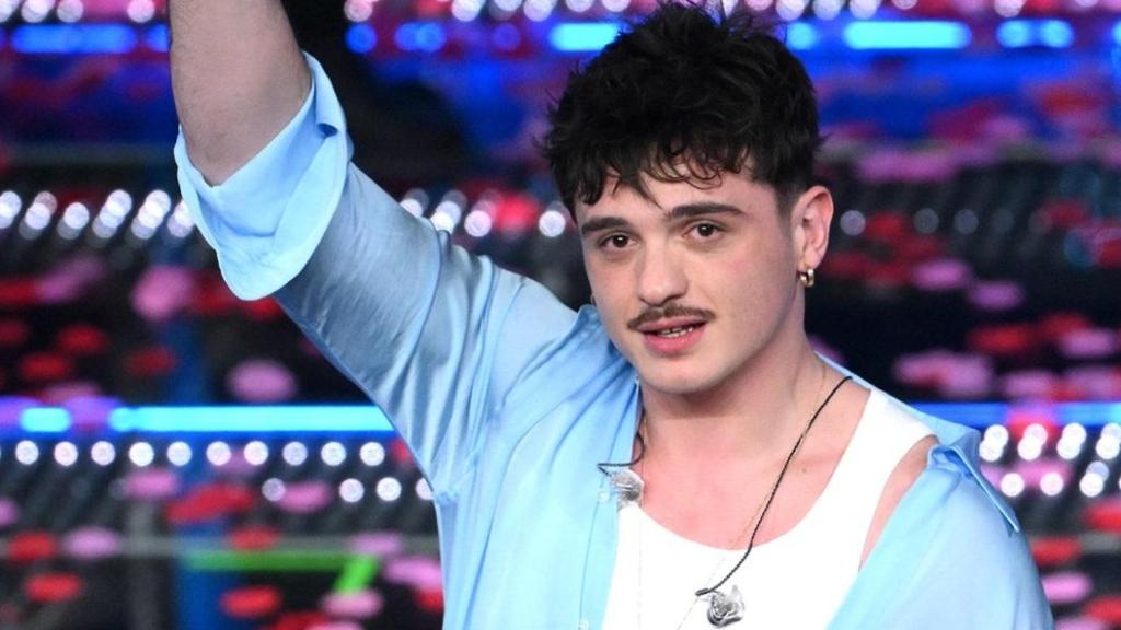 Olly, ganador del Festival di Sanremo 2025.