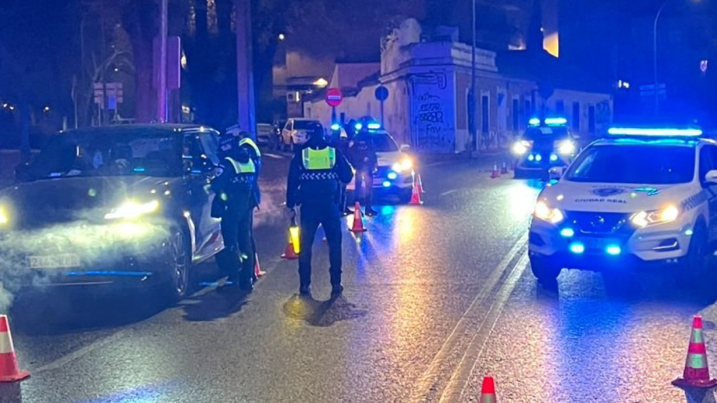 Un control policial en Ciudad Real. Imagen de recurso.