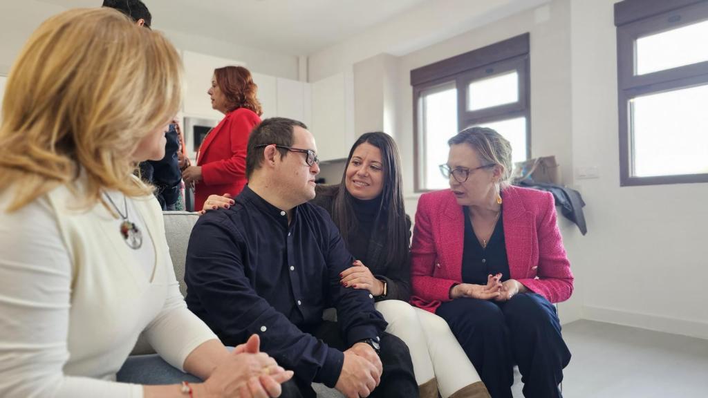 Una de las viviendas inauguradas en Fuentelencina (Guadalajara).