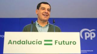 El presidente de la Junta de Andalucía, Juanma Moreno.